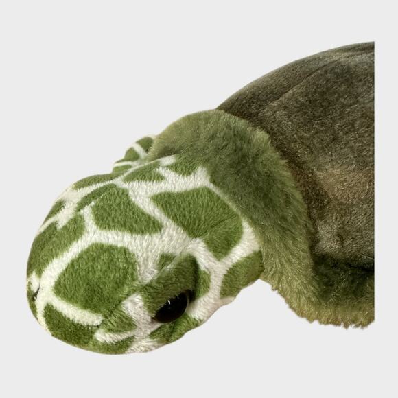 Fun Stuff Sea Turtle Plush with Pouch 12" Soft Stuffed Animal - Picture 2 of 7